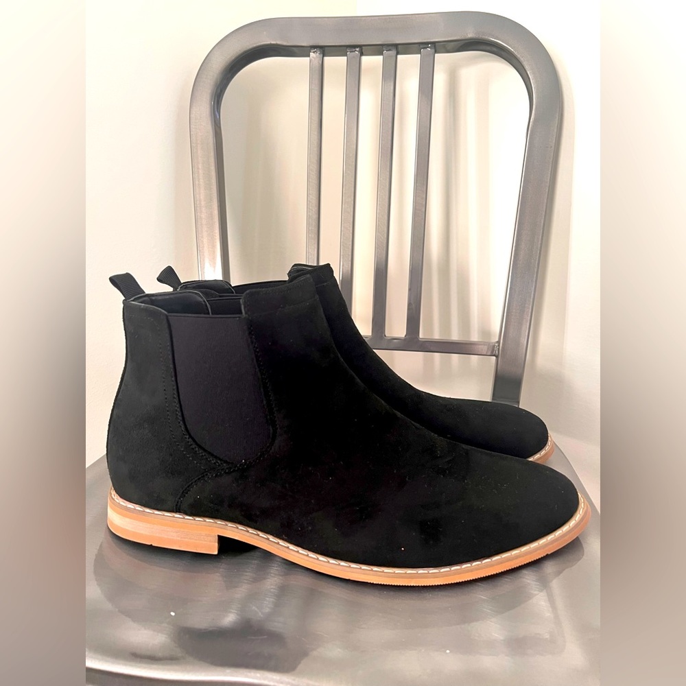 Vance Co. Marshall Men's Chelsea Boot- Black Size 13